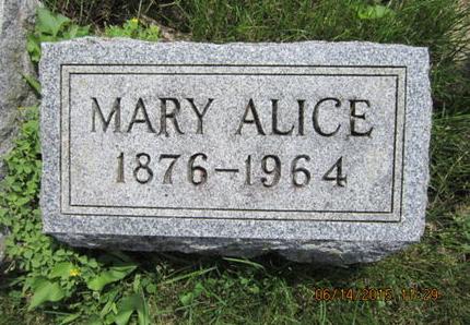 YAPLE, MARY ALICE - Dallas County, Iowa | MARY ALICE YAPLE 