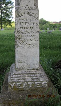 YEATES, MARY ORILLA - Dallas County, Iowa | MARY ORILLA YEATES 