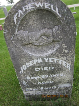 YETTER, JOSEPH - Dallas County, Iowa | JOSEPH YETTER 