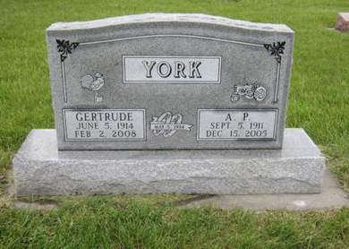YORK, GERTRUDE - Dallas County, Iowa | GERTRUDE YORK 