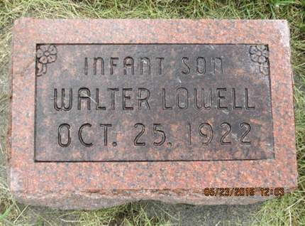 YORK, WALTER LOWELL - Dallas County, Iowa | WALTER LOWELL YORK 