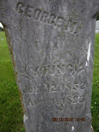 YOUNG, GEORGE M - Dallas County, Iowa | GEORGE M YOUNG 