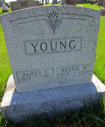 YOUNG, BESSIE M - Dallas County, Iowa | BESSIE M YOUNG 