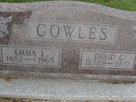 COWLES, DAVID C. - Davis County, Iowa | DAVID C. COWLES 