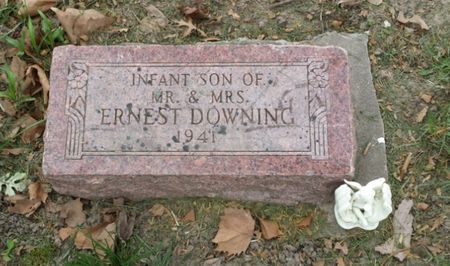 DOWNING, INFANT SON - Davis County, Iowa | INFANT SON DOWNING 