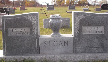 BISHOP SLOAN, ELSIE MARGARET - Davis County, Iowa | ELSIE MARGARET BISHOP SLOAN 