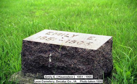 HAUENSTEIN, EMILY - Decatur County, Iowa | EMILY HAUENSTEIN 