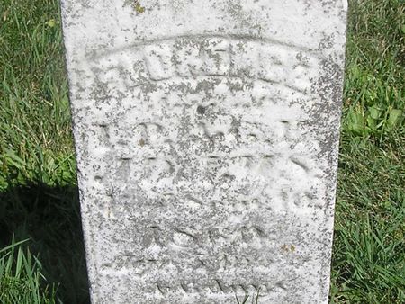 ADAMS, FLORENCE - Delaware County, Iowa | FLORENCE ADAMS 