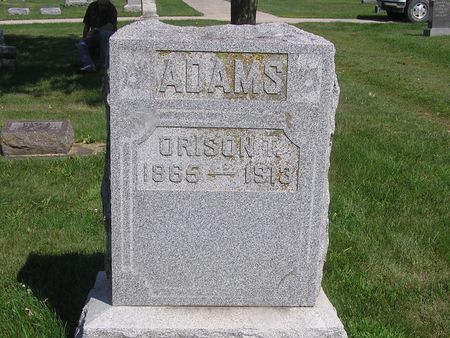 ADAMS, ORISON - Delaware County, Iowa | ORISON ADAMS 