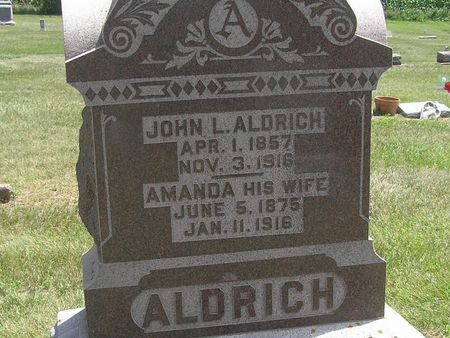ALDRICH, AMANDA - Delaware County, Iowa | AMANDA ALDRICH 