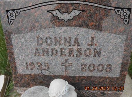 ANDERSON, DONNA JEAN - Delaware County, Iowa | DONNA JEAN ANDERSON 