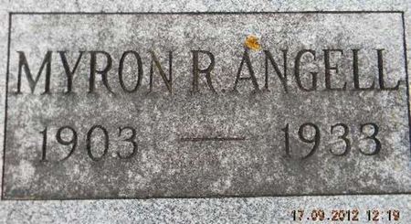 ANGELL, MYRON R. - Delaware County, Iowa | MYRON R. ANGELL 