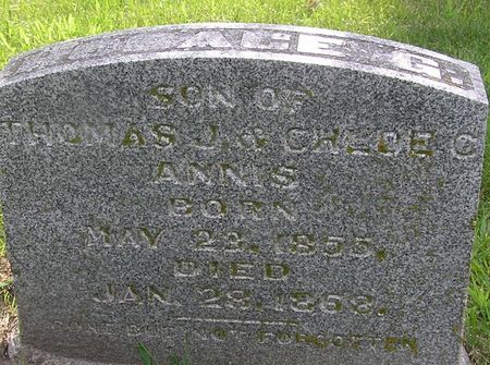 ANNIS, HORACE G. - Delaware County, Iowa | HORACE G. ANNIS 