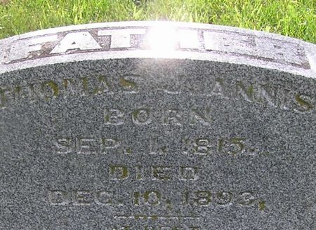 ANNIS, THOMAS J. - Delaware County, Iowa | THOMAS J. ANNIS 