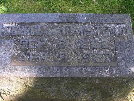 ARMISTEAD, GEORGE G. - Delaware County, Iowa | GEORGE G. ARMISTEAD 