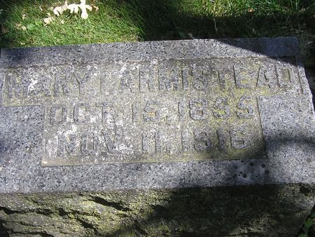 ARMISTEAD, MARY I. - Delaware County, Iowa | MARY I. ARMISTEAD 