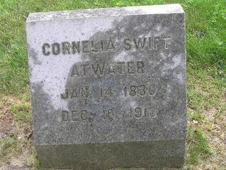 SWIFT ATWATER, CORNELIA - Delaware County, Iowa | CORNELIA SWIFT ATWATER 