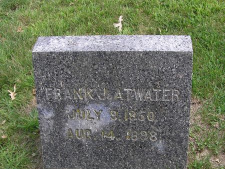 ATWATER, FRANK J. - Delaware County, Iowa | FRANK J. ATWATER 