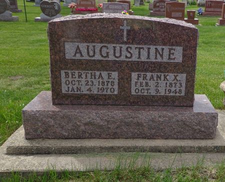 AUGUSTINE, FRANK X. - Delaware County, Iowa | FRANK X. AUGUSTINE 