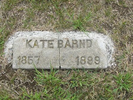 BARND, KATE - Delaware County, Iowa | KATE BARND 