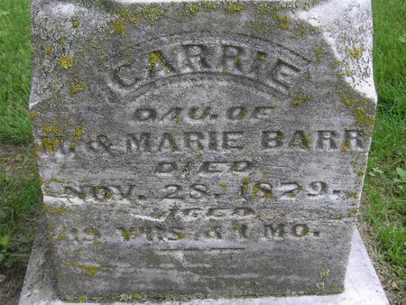BARR, CARRIE - Delaware County, Iowa | CARRIE BARR 