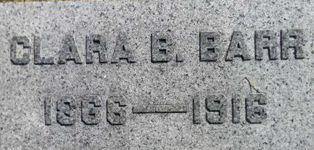 BARR, CLARA B. - Delaware County, Iowa | CLARA B. BARR 