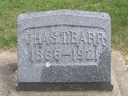 BARR, CHAS T. - Delaware County, Iowa | CHAS T. BARR 