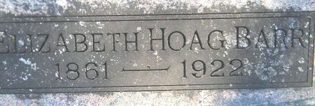 BARR, ELIZABETH - Delaware County, Iowa | ELIZABETH BARR 
