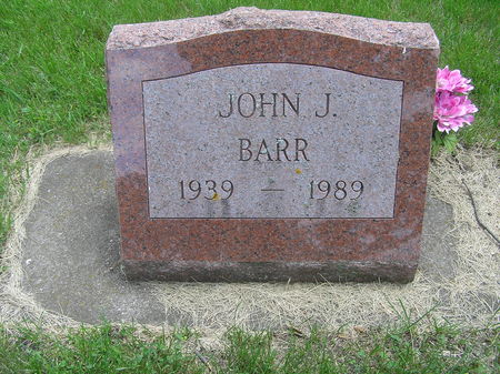 BARR, JOHN J. JR - Delaware County, Iowa | JOHN J. JR BARR 
