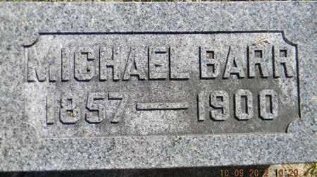 BARR, MICHAEL - Delaware County, Iowa | MICHAEL BARR 