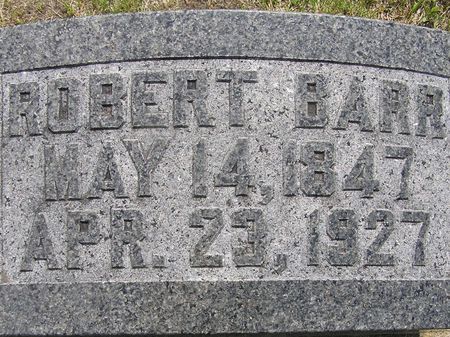 BARR, ROBERT - Delaware County, Iowa | ROBERT BARR 