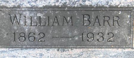 BARR, WILLIAM - Delaware County, Iowa | WILLIAM BARR 