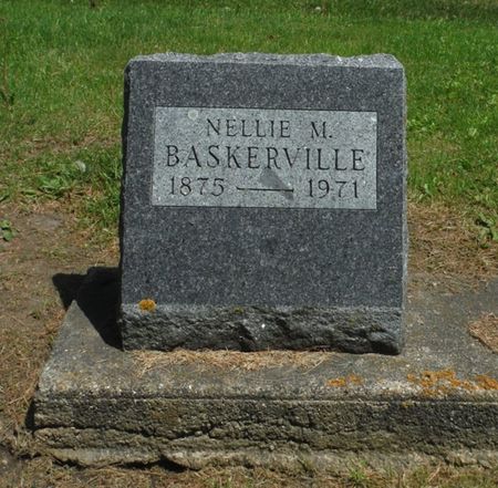 EDE BASKERVILLE, NELLIE M. - Delaware County, Iowa | NELLIE M. EDE BASKERVILLE 
