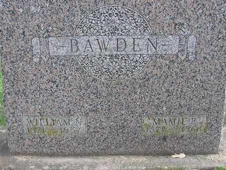 BAWDEN, MAMIE E. - Delaware County, Iowa | MAMIE E. BAWDEN 