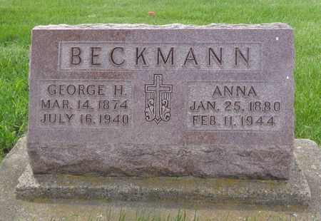 BECKMANN, ANNA - Delaware County, Iowa | ANNA BECKMANN 