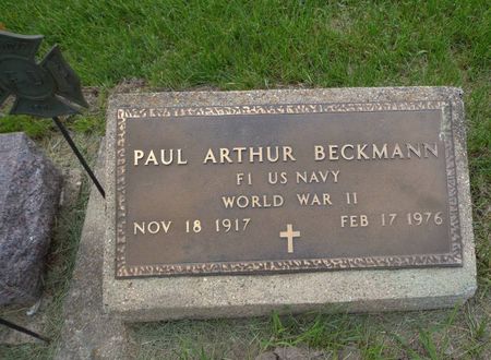 BECKMANN, PAUL ARTHUR - Delaware County, Iowa | PAUL ARTHUR BECKMANN 