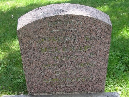 BELKNAP, JOSEPH S. - Delaware County, Iowa | JOSEPH S. BELKNAP 