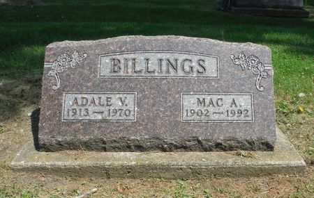 BILLINGS, MAC AVERY - Delaware County, Iowa | MAC AVERY BILLINGS 