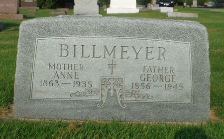 BILLMEYER, GEORGE - Delaware County, Iowa | GEORGE BILLMEYER 