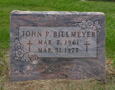 BILLMEYER, JOHN P. - Delaware County, Iowa | JOHN P. BILLMEYER 