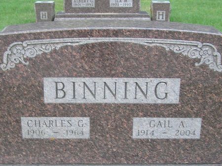 BINNING, CHARLES G. - Delaware County, Iowa | CHARLES G. BINNING 
