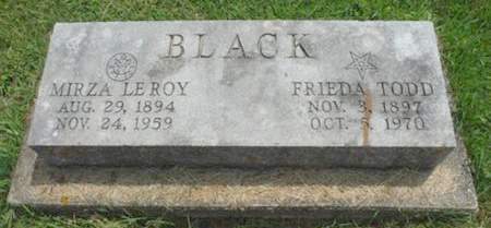 BLACK, FRIEDA - Delaware County, Iowa | FRIEDA BLACK 
