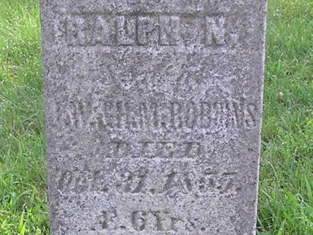 BOBBINS, RALPH N. - Delaware County, Iowa | RALPH N. BOBBINS 