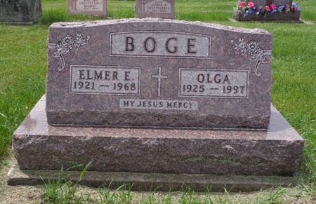 BOGE, OLGA - Delaware County, Iowa | OLGA BOGE 