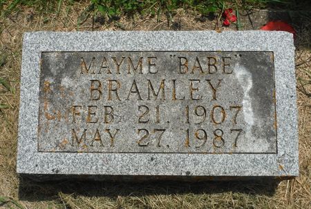 BRAMLEY, MAYME 