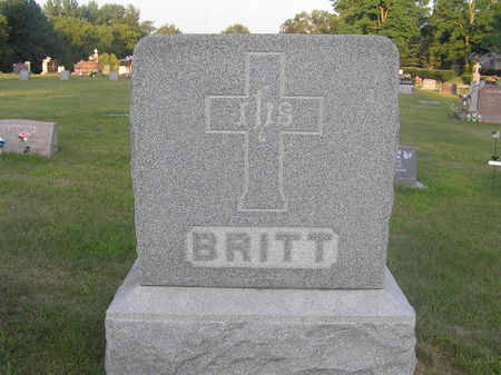 BRITT, WILLIAM, PATRICK, HANNAH - Delaware County, Iowa | WILLIAM, PATRICK, HANNAH BRITT 