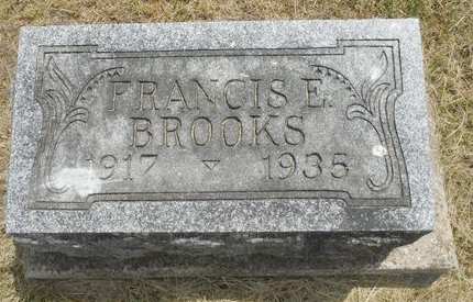 BROOKS, FRANCIS E. - Delaware County, Iowa | FRANCIS E. BROOKS 