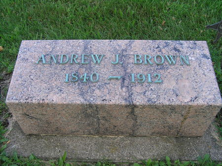 BROWN, ANDREW J. - Delaware County, Iowa | ANDREW J. BROWN 