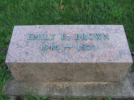 BROWN, EMILY E. - Delaware County, Iowa | EMILY E. BROWN 