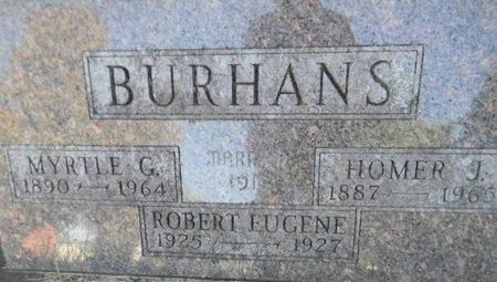 BURHANS, HOMER J. - Delaware County, Iowa | HOMER J. BURHANS 